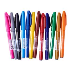 Pentel Touch Brush Sign Pens