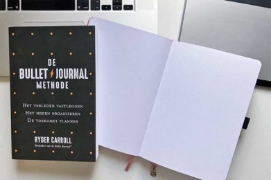 Boek Bullet journal methode en notitieboek met dot grid