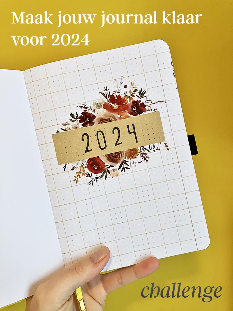 2024 cover in notitieboek