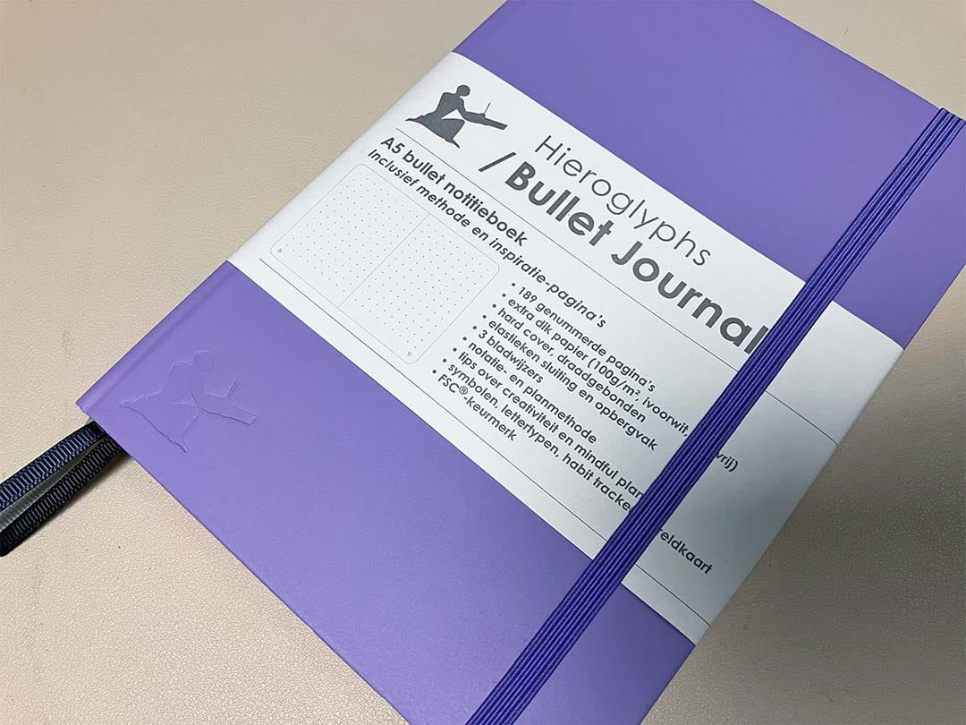 hieroglyphs bullet journal kaft