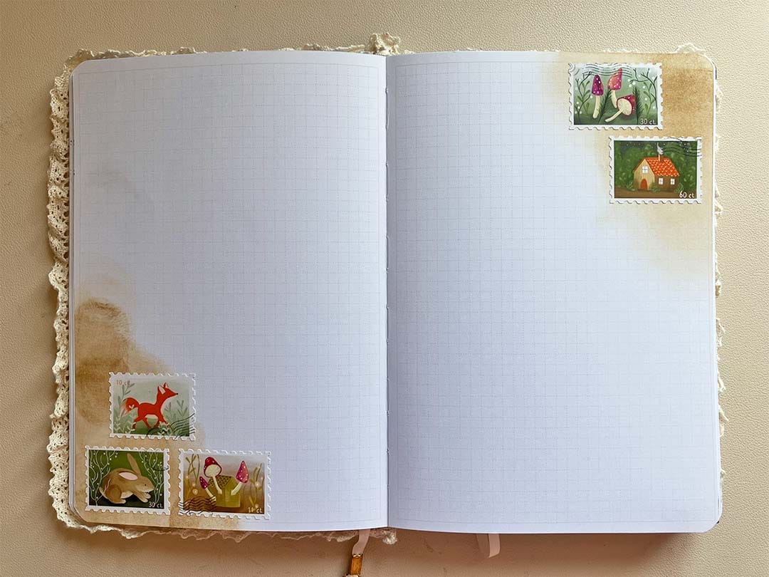 laagdrempelig creatief journalen stickers